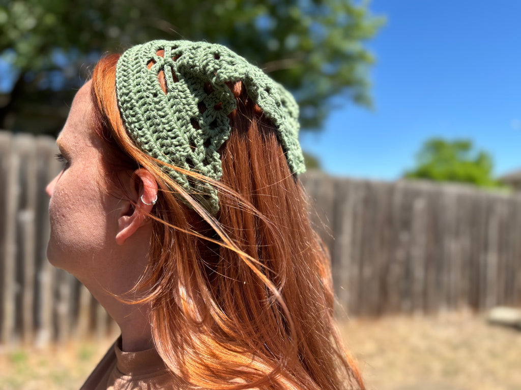 Dragonfly hair bandanas